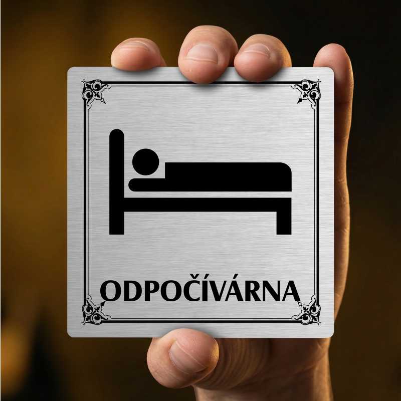 Odpočívárna, 118x118mm, pergamen, Texas